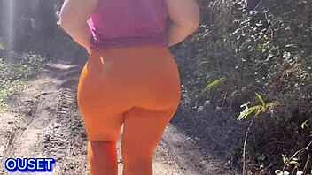 Bbw stepmom with huge ass bangs stranger in public!