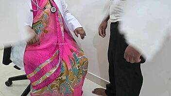 telugu doctor examines patient’s cock in hospital clinic