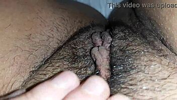 i felt pure bliss tickling my big clit to dripping orgasm