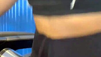 Hot Chick Trains In Crowded Bathroom With Creampie And Licking