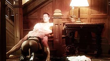 Slutty Milf Michelle Tohrne Bent Over In Lingerie Doggy Anal