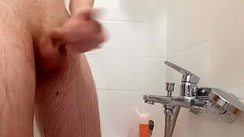 shysam4 skinny body takes rough anal in steamy shower scene