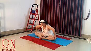 Ever Seen Regina Noir’s Juicy Moves in Gym Yoga?