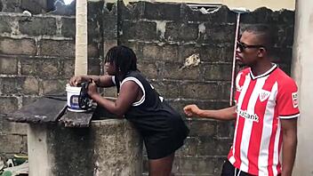 my boyfriend fucks me by the well