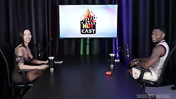 Hot Cast's Will Mastro and Vitoria Beatriz in action