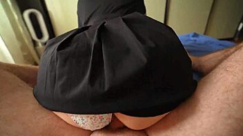 Fucked My Big Ass Gamer Step Sister In A Skirt - Cowgirl Creampie Homemade Curvy Huge Ass Sexy Passionate Fucking