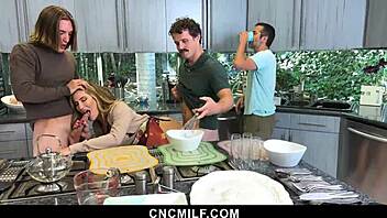 CNC Milf's Fantasy: Men Under One Roof Freeusing Her