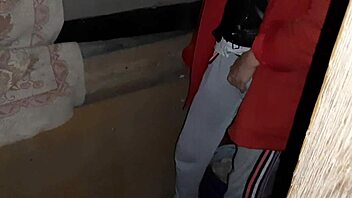 I Caught My Hairy Step-Aunt Masturbating And Watched Her Cum!