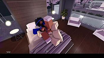 A hot and steamy scene with a Latina babe in my mansion