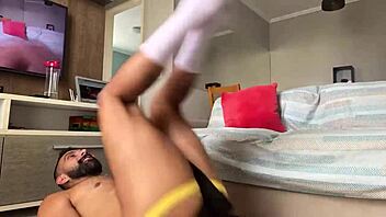 Dan Sanches Live Streaming 5 - Flashing Athletic Body in Bold Daily Routine.