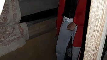 I Caught My Hairy Step-Aunt Masturbating And Watched Her Cum!