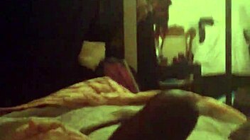 Shemale stroking hard and cumming in a wild solo session! 🔥