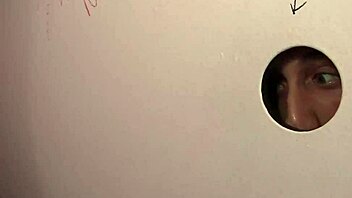 Katie Summers Shocked by Glory Hole Cock Surprise! 😲