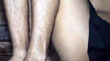 Hairy Pussy Flashing Upskirt in Public for Trick or Treat