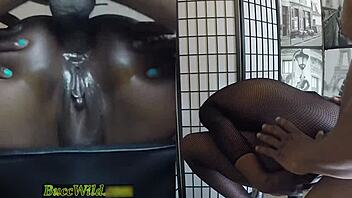 barstool anal orgasm drips ghetto pussy