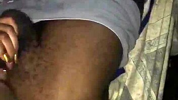 Black hood chick sucking big cock blowjob