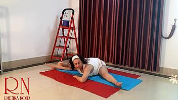 Ever Seen Regina Noir’s Juicy Moves in Gym Yoga?