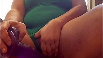 Ebony Milf Shows Close-Up Pussy Play in Compilation