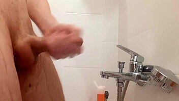 shysam4 skinny body takes rough anal in steamy shower scene