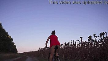 Wanna worship hot ass on a bicycle ride upskirt?