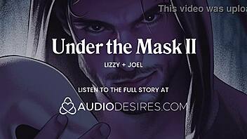 Masked man fucks slut at halloween party, creampie and sloppy blowjob