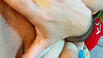 Kaitsaumeth's hot solo session ends with a messy orgasm