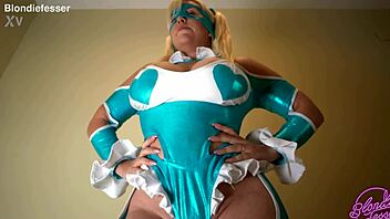 Big natural tits blonde gets ripped apart by toys