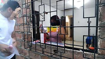 salesman tempts horny woman with toys for solo playtime