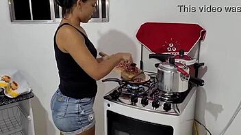 i’m obsessed with this delicious morena teasing her fans with steamy oral play in public.