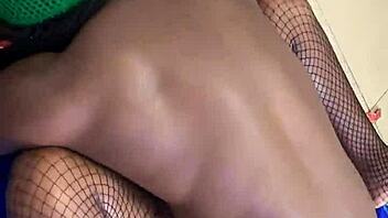 Wow, Deep Passionate Missionary Sex With Big Black Cock!