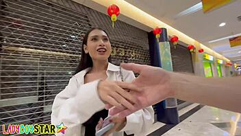 ladyboystar fiaz pulls a horny thai ladyboy after work for some anal fun?