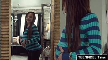 Teenfidelity 18 Year Old Hannah Hays Creampied!