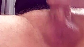 European stud's solo pleasure with a big cock