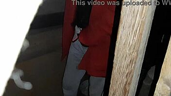 I Caught My Hairy Step-Aunt Masturbating And Watched Her Cum!