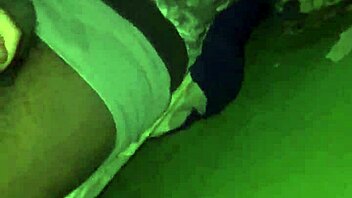 Black hood chick sucking big cock blowjob