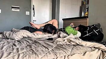 feels so cozy bangin’ skinny young 18+ amberzinha on a cold day