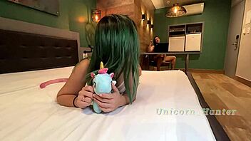 Ela couldn't resist my platforms and decided to take me hard! 🔥