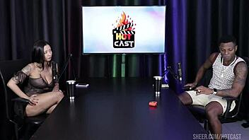 Hot Cast's Will Mastro and Vitoria Beatriz in action