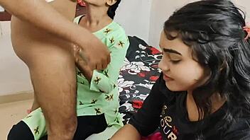 Wild Threesome with Komal and Neha Getting Furious Roommate Fuck!