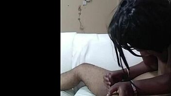 Ebony amateur in 69 position licks pussy while sucking big black cock homemade 😈🍑