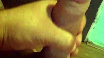 Mature amateur handles monster cock