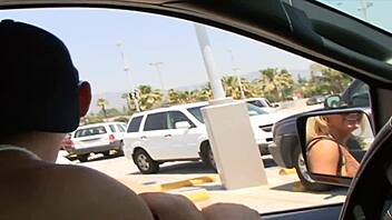 sultry blonde takes hard cock for messy finish! 😍