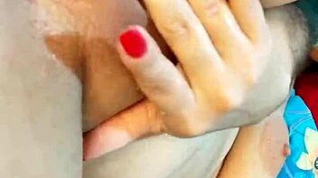 Kaitsaumeth's hot solo session ends with a messy orgasm