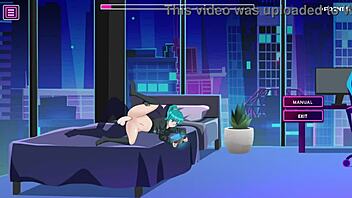 Venus rides me in this hentai game