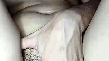 young latina enjoys a private homemade massage session