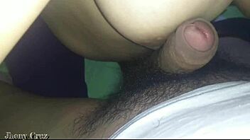 Teasing striptease leads to assfucking and face fucking