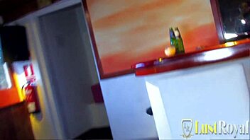 Why is this busty babe spreading her legs wide for that cock in missionary?