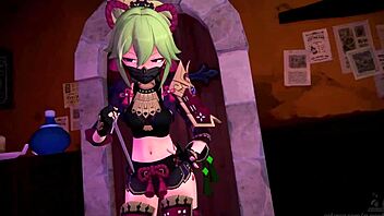 Kuki shinobu gets intensely fucked in genshin impact hentai creampie