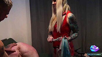 Bisexual couple gets humiliated and fucked in a group