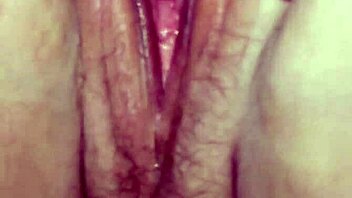 Intense creampie for hot pink thong MILF in passionate sex